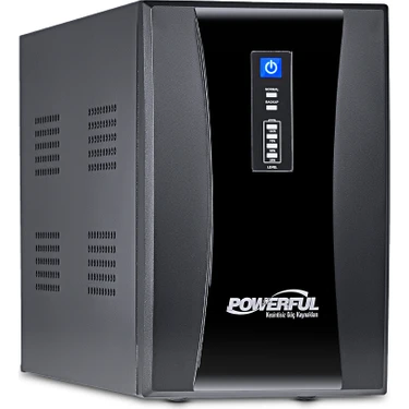 Powerful SLE-2000 2000VA Line Interactive Ups Kesintisiz Güç