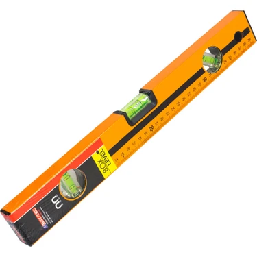 Bay-Tec Düz Su Terazisi 40mm Turuncu