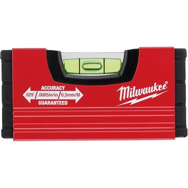 Milwaukee Ağır Hizmet Tipi Minibox Su Terazisi 10 cc -