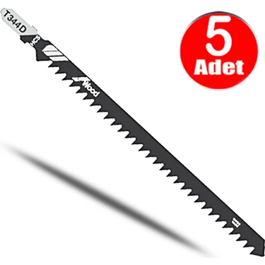 Alet Çantam T344D Master Uzun Boy Dekupaj Testere Bıçağı Ucu 152MM Hcs Ahşap Plastik Dekopaj Ağzı