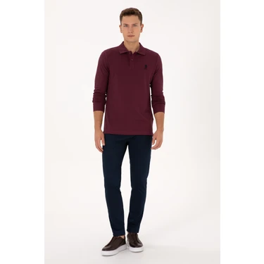 U.s. Polo Assn. Erkek Lacivert Pantolon (Kanvas-Chino)