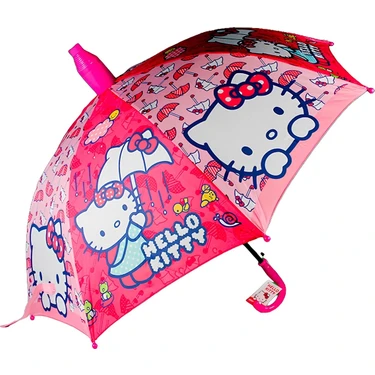 Koruma Kılıflı Hello Kitty Lisanslı Şemsiye - Model