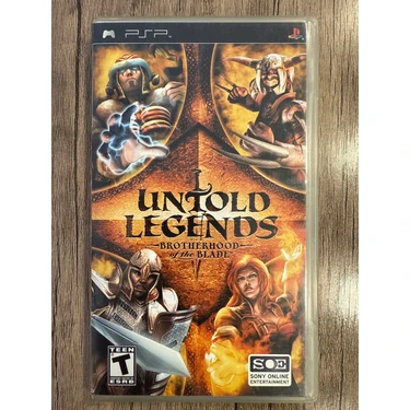 Psp Umd Oyun Untold Legends Kolleksiyonluk Özel
