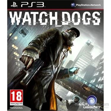 Ubisoft Watch Dogs Aksiyon Macera Oyunu Playstation 3 Tek Oyuncu Desteği ile Gençler