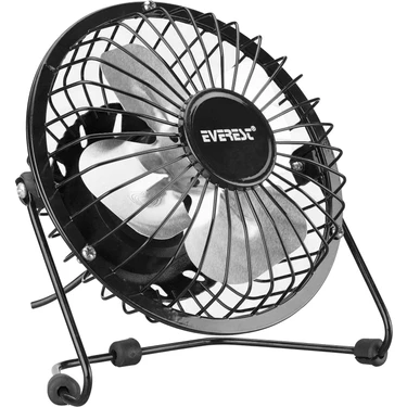 EVEREST EFN-482 MASAÜSTÜ METAL SİYAH FAN