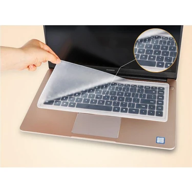 Ucuzal Notebook Laptop Klavye Koruyucu Silikon 15.6inç -