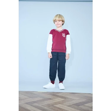 DeFacto Jogger Paça Gabardin Pantolon Erkek Bebek