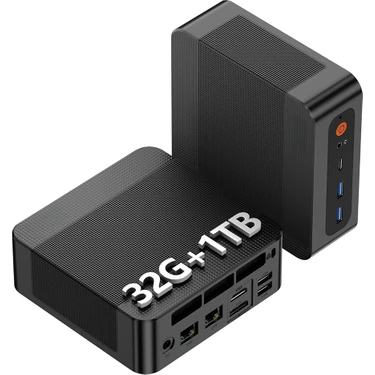 Techstorm Tromax |amd Ryzen 9 6900HX Cpu|32 GB Ddr5 Ram| 1tb Nvme Win 11 Mini Masaüstü