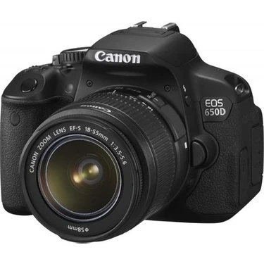Canon Eos 650D 18-55MM Dc Iii Lensli Dslr Fotoğraf