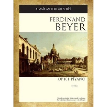 Beyer Op.101 Piyano Metodu Eğitim Kitabı Türkçe 88 Sayfa Porte Müzik Eğitim