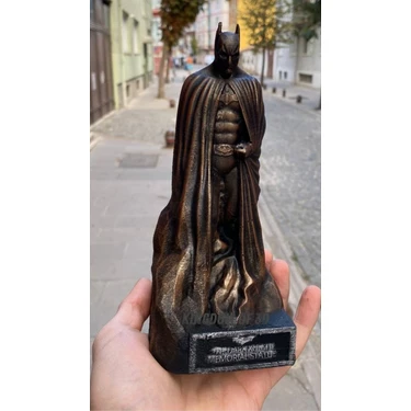 Batman Figür, The Dark Knight Heykel, Batman Kara Şövalye Anıt Heykeli, Batman Temalı