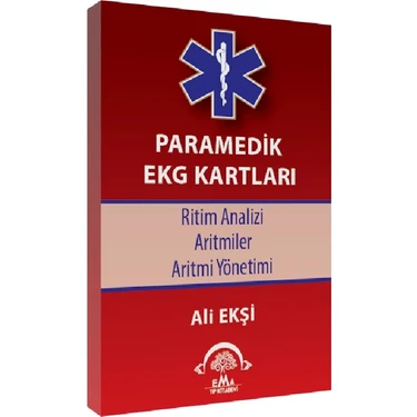 EMA Tıp Kitabevi Paramedik EKG Kartları - Ali