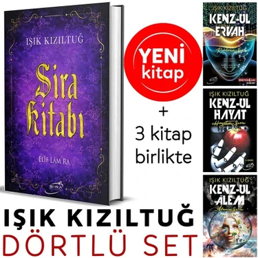 Şira Yayınları Işık Kızıltuğ Dörtlü Set Kitapları Türkçe 1374 Sayfa Karton