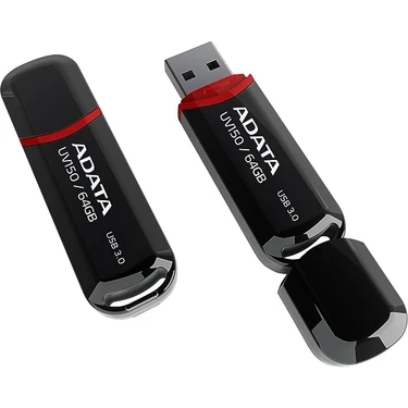 Adata UV150-64GB USB3.2 Gen1 Black Flash