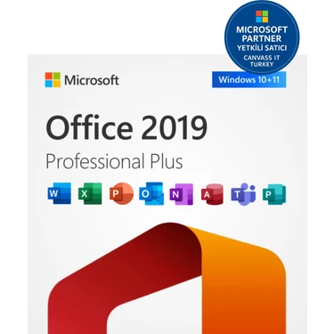 Microsoft Office 2019 Professional Plus Dijital Lisans