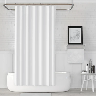Jackline Polyester Kumaş Banyo Perdesi Duş Perdesi