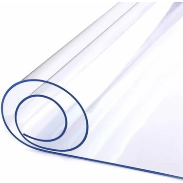 Şeffaf Kalın Masa Örtüsü 1.4 mm (KOKUSUZ) (GERÇEK KALINLIK) Örtü