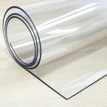 NYK Home Pvc Şeffaf Kalın Masa Örtüsü Masa Koruma Kaydırmaz 1,4mm NET Kalınlık KESİNLİKLE DAHA İNCE