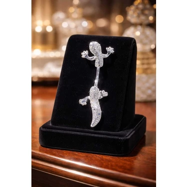Begonia Accessories 316L Cerrahi Çelik Göbek Piercing Zirkon Taşlı – 2026 Fashion Premium Seri