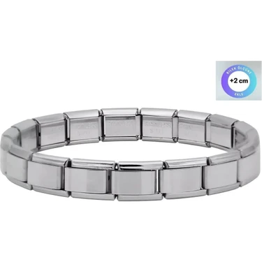 Shining Jewelery Paslanmaz Çelik Italyan Charm
