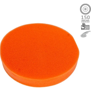 Master 503775 Cırtlı Pasta Cila Yedek Polisaj Süngeri 150X25