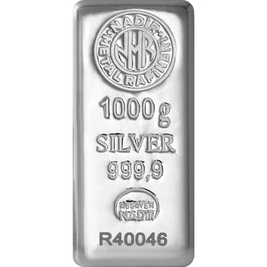 Nadir 1000 Gram Gümüş