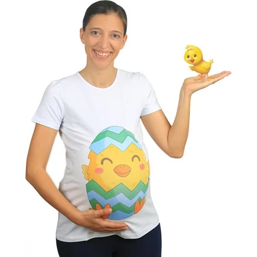 Mummy's Baby Hamile Tişört Civciv