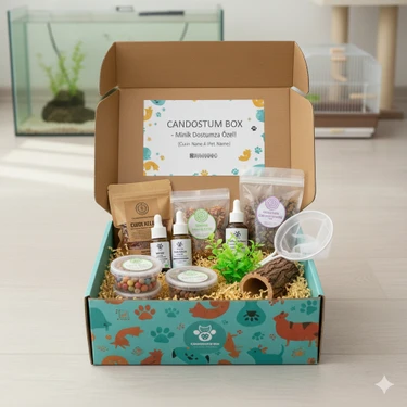 Candostumbox Balık Hediye Kutusu | Akvaryum Balıkları Için Aksesuar ve Akvaryum Ürünleri