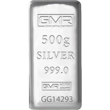 GMR E-Gümüş 500 gr Külçe