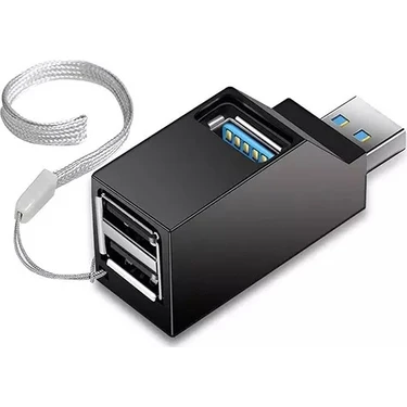 Alfais 4422 USB Hub 3 Port 2.0 3.0 Çoklayıcı