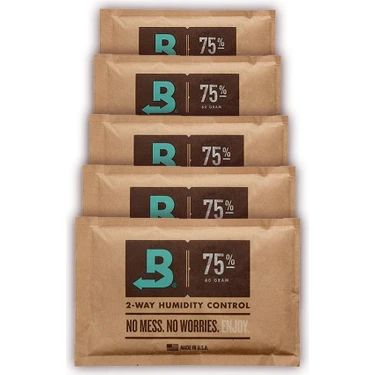 Boveda 75 60G Humidor Puro Kutusu Nemlendirici 5li Eco