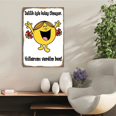 Durusoy Shop Center Ahşap Retro Mdf Poster , Komik Sözler , Duvar Yazıları , Manzara ,  Tarih ,