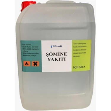 Edlab 10Lt Bioethanol Şömine Yakıtı