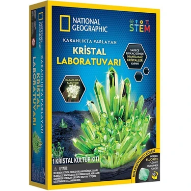 Ergün Collection NAT08002 National Geographic Parlayan Kristal Laboratuvarı -Tnggıdcrystal +8