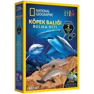 Ergün Collection NAT07002 National Geographic Köpek Balığı Bulma Kiti - Trhamshdıg +6