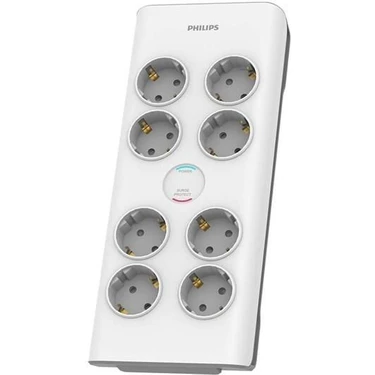 PHILIPS 8-li SPN7080WA/62 900 Joules Akım Koruma Prizi
