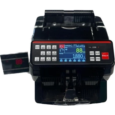 HunterTEChuntertekno Hl 2200 S Huntertec %100 Sahte Tespit Karışık Para Sayma