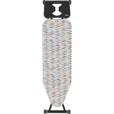 Devecioğlu Ütü Masası 36x112 cm Isıya Dayanıklı Kumaş Elektrostatik Toz Boyalı Sac Tabla Antrasit