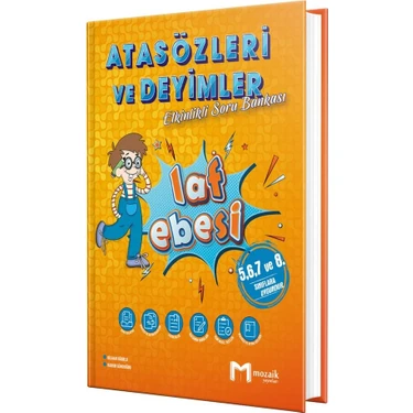 Mozaik Yayınları Atasözleri ve Deyimler Etkinlikli Soru Bankası 5-8. Sınıf LGS Hazırlık