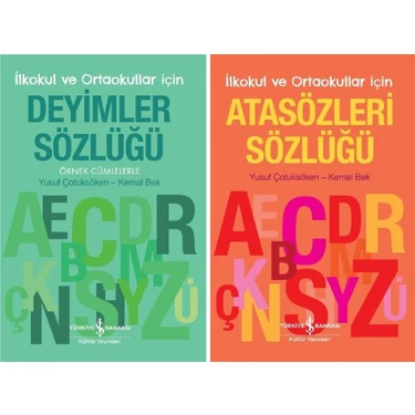 İş Bankası Kültür Yayınları İlkokul ve Ortaokullar İçin Atasözleri ve Deyimler Sözlüğü Örnek