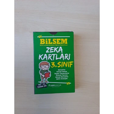 Zeki Çocuk Yayınları 3. Sınıf BİLSEM Hazırlık Seti ve Eğlenceli Tatil