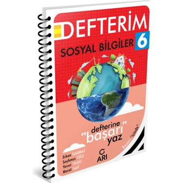Arı Yayıncılık Arı 6. Sınıf Sosyal Bilgiler Akıllı Defteri Arı