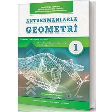 Antrenman Yayıncılık Geometri Kitabı Temel Açı ve Üçgen TYT-AYT 17+ Üniversite Hazırlık Tek