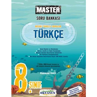 Okyanus Yayınları 8. Sınıf LGS Master Türkçe Soru Bankası 6. Sınıf İçin Ciltsiz