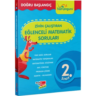 Test Anguru 2. Sınıf Kanguru Matematik  Zihin Çalıştıran Eğlenceli Kanguru Matematik