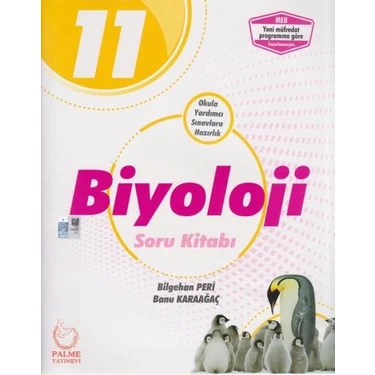 Palme Yayıncılık 11. Sınıf Biyoloji Soru Kitabı - Sınavlara Hazırlık İçin Özel