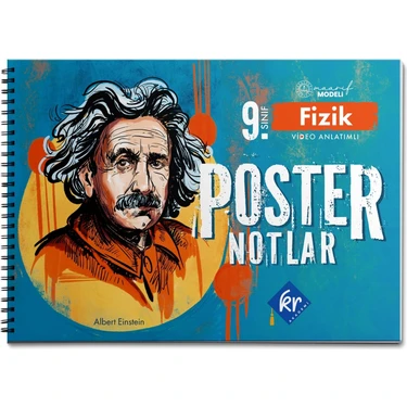 9. Sınıf Maarif Modeli Fizik Poster Notlar Kr Akademi