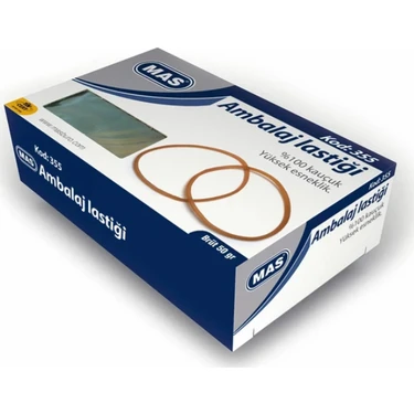 Mas Ambalaj Lastiği 50GR %100 Kauçuk Midi Kt