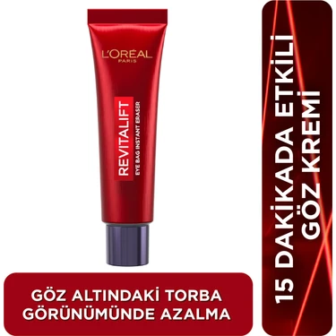 L'oréal Paris Revitalift Lazer Eyebag Instant Eraser Göz Altı Torba Görünümüne Karşı Etkili Göz