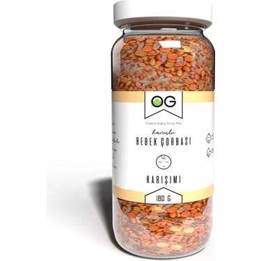 OG natural Havuçlu Bebek Çorbası Karışımı 180
